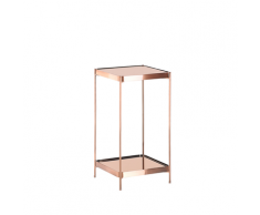 Tavolino color rame ALSEA alto