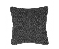 Cuscino decorativo 45 x 45 cm grigio KONNI