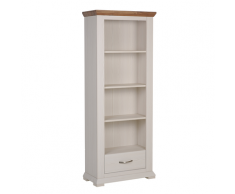 Libreria con 4 ripiani bianca KINGSTON