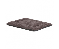 Cuccia marrone stile Shaggy 90 x 70 cm KARANTU