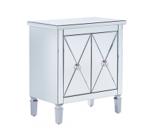 Credenza specchiata a 2 ante AUREIL