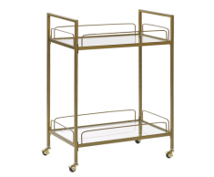 Carrello da cucina color oro VENETA