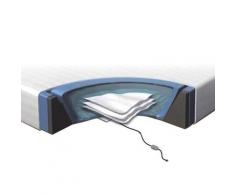 Set per letto ad acqua - Materasso ad acqua 160x200cm - 2 riscaldamenti - Coprimaterasso - Struttura in schiuma