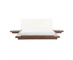 Letto ad acqua marrone 160x200cm ZEN