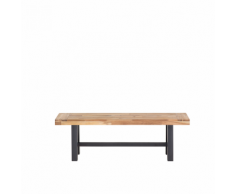 Panchina in legno nero marrone SCANIA