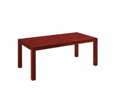 Tavolo da pranzo rettangolare in legno di quercia 180x90cm NATURA