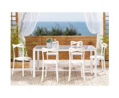 Set di 6 sedie da pranzo bianco CAMOGLI