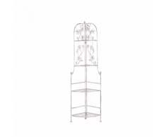 Scaffale da Giardino acciaio Bianco BIELLA