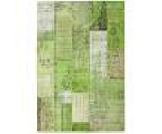 Annodato a mano. Provenienza: Turkey Tappeto Patchwork 201x299 Tappeto Moderno