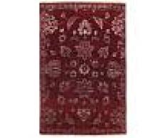 Annodato a mano. Provenienza: India Tappeto Damask 77x118 Tappeto Moderno