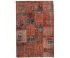 Annodato a mano. Provenienza: Turkey Tappeto Patchwork 140x206 Tappeto Moderno