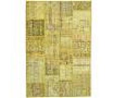 Annodato a mano. Provenienza: Turkey Tappeto Patchwork 137x202 Tappeto Moderno