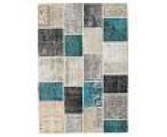 Annodato a mano. Provenienza: Turkey Tappeto Patchwork 140x202 Tappeto Moderno