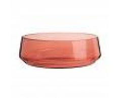 Maisons du Monde Svuotatasche in vetro rosa