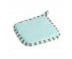 Kave Home Presina Shire turchese e marrone a righe