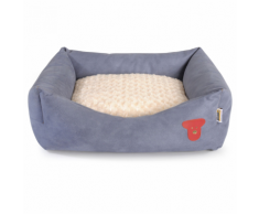 Cuccia Petit New Mask Fabotex: Azzurro - 75x60x20 cm