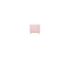 Maisons du Monde Comò compatibile fasciatoio a 3 cassetti rosa Sweet 2