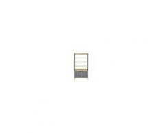 Maisons du Monde Scaffale in stile industriale 2 ante in metallo Atelier Hype