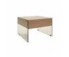 Arredo ufficio tavolino / comodino NANCY, rovere
