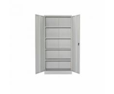 Armadio per ufficio universale, alt. x largh. x prof. 1950 x 915 x 421 mm | QUIPO
