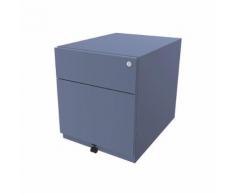 Cassettiera con rotelle Note™, con 1 supporto per cartelle sospese, 1 cassetto universale | BISLEY