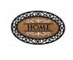 La maison de Rose Zerbino Ovale Home Con Bordo In Gomma 70x45 Cm