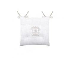 Cuscino per sedia Charline Ecru