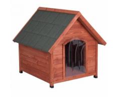 Cuccia per cani Spike Eco 365 con porta e isolamento - L 101,4 x P 109,5 x H 107 cm