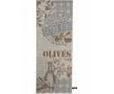 benuta PLUS Tappeto passatoia per cucina Kitchen Azzuro 80x200 cm