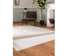 benuta Inclinazione della moquette vlies Bianco 240x340 cm