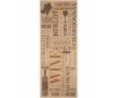 benuta PLUS Tappeto passatoia per cucina Kitchen Beige 80x200 cm