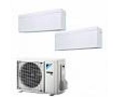 Daikin Condizionatore FTXA20AW FTXA20AW 2MXM40M Dual Split Serie STYLISH Bianco GAS R-32 7000+7000 Btu WiFi
