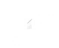 HudsonReed Kit Completo di Binario Bianco con 3 Lampade a Sospensione 5W - Liv