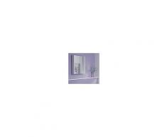 HudsonReed Specchiera Bagno con Contenitore, Ante Battenti e 2 Ripiani 650mm x 617mm - Consul