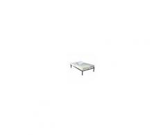 InMaterassi Kit Filomena - Materasso In Water Foam Antiacaro H12 Cm Pieghevole Per Brandine Con Rete A Doghe + Cuscini Kit - 120x190 Cm Una Piazza E Mezza + Rete