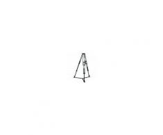 Manfrotto Treppiede Aluminio Treppiedi Video-Pro 545GB con culla 100mm e ground spreader