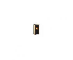 La Nordica Extraflame Extraflame Stufa a Pellet Viviana Evo in acciaio e top maiolica colore pergamena con programmatore settimanale 1275104