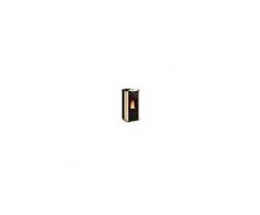 La Nordica Extraflame Extraflame Termo Stufa a Pellet Melinda Idro Steel 2.0 in acciaio e top maiolica colore pergamena con tel. e cronoterm. 1274059