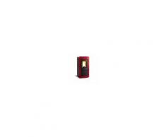 La Nordica Extraflame Extraflame Termo Stufa a Pellet Diadema ACS Idro rivestimento in maiolica colore bordeaux con tel. e cronoterm. 1276852