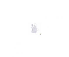 Cooking Grembiule e Cappello da Cucina per Bambini (2 pcs) 144754 Bianco