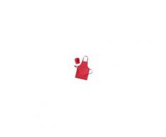 Cooking Grembiule e Cappello da Cucina per Bambini (2 pcs) 144754 Rosso