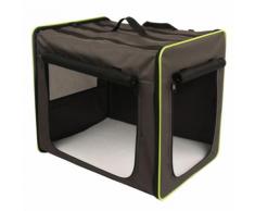 Set Trasportino First Class Basic per cani + Coperta in pile Pawty - Misura Trasportino M + Coperta L 100 x P 70 cm
