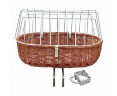 Cesta da bici Aumüller con grata - M: L70 x P46 x H40