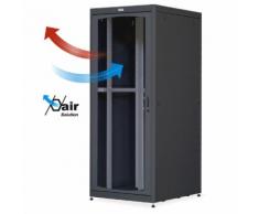 Armadio Server Rack 19" 800x1000 27U Nero Porta Grigliata
