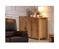 Unique Credenza BROCELIANDE II - 3 ante e 3 cassetti - Legno di quercia oliato