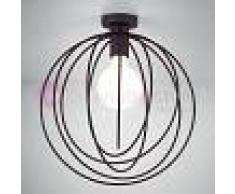 Lam Export Morgana Lampada A Soffitto Gabbia Tonda Design Moderno Vintage