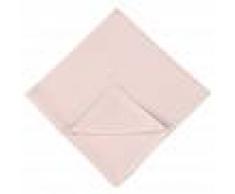 Maisons du Monde 4 tovaglioli in cotone rosa motivi a righe iridate, 40x40 cm