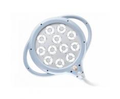 Lampada a led pentaled 12 - su piantana con gruppo batteria e caricatore automatico