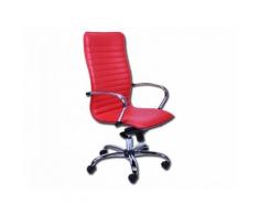 Sedia elite schienale alto - similpelle - colore a richiesta