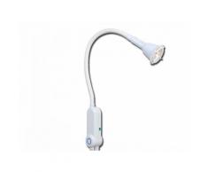 Lampada rimsa alfa a luce alogena da visita medica - da tavolo con morsetto